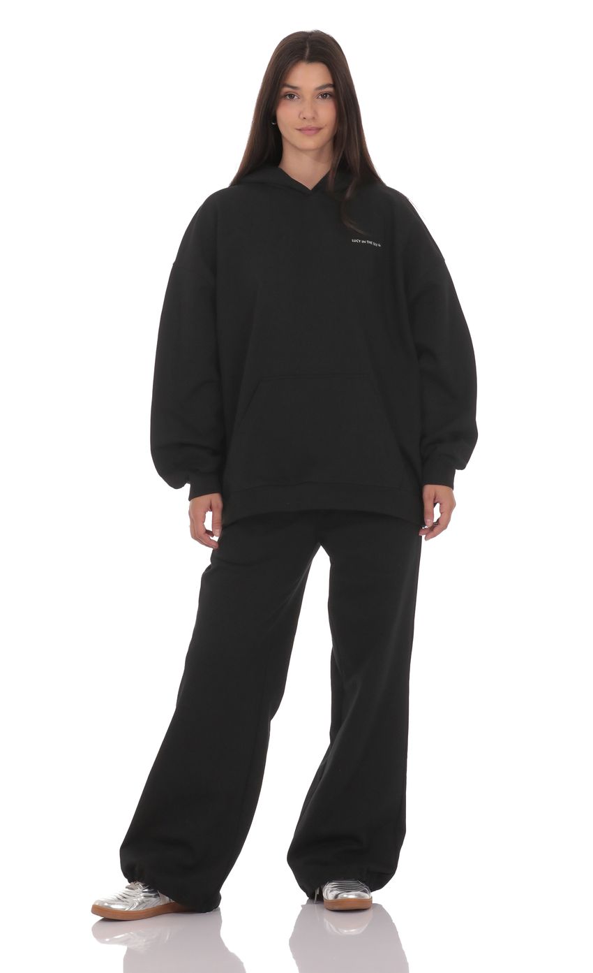 Изображение товара для Худи Lucy in the Sky в черном цвете