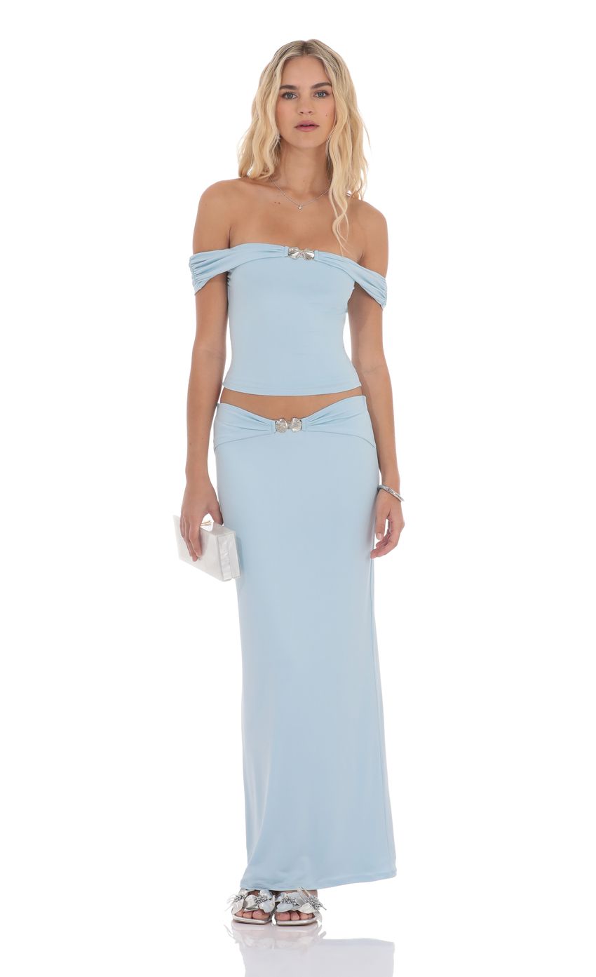 Picture Embellished Skirt in Light Blue. Source: https://media-img.lucyinthesky.com/data/product-media/850xAUTO/e72f4b20-db7f-4eb5-8570-fcec7d6d0d60.jpg