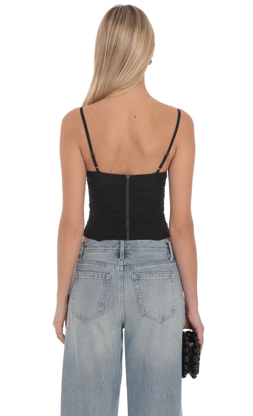 Product image for Avelyn Mesh Corset Top