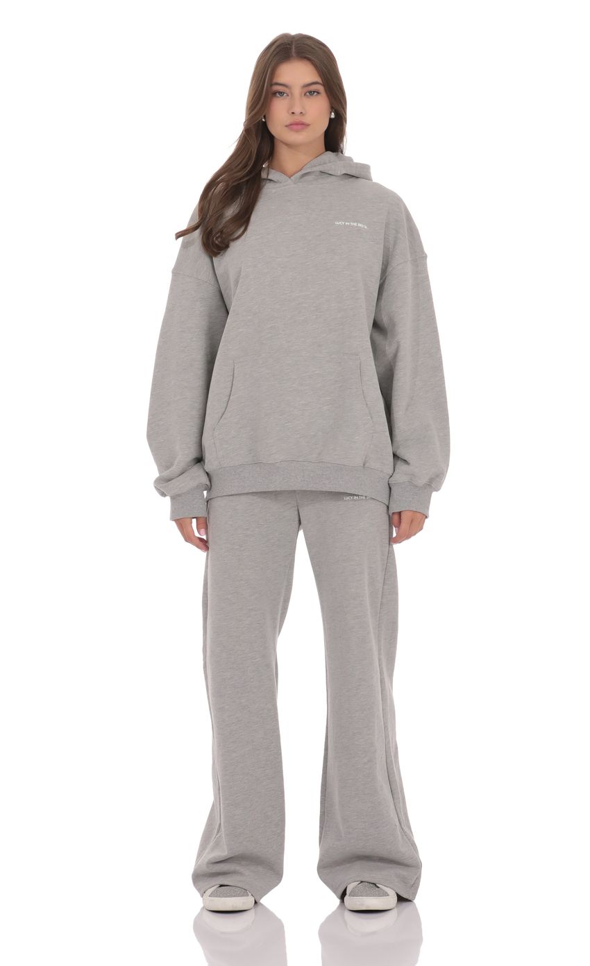 Изображение товара для Худи Lucy in the Sky в сером цвете