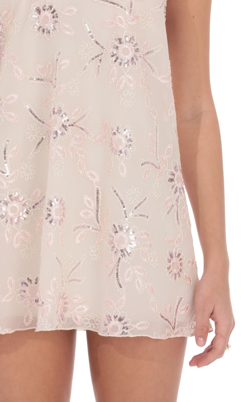 Product image for Auralisse Embellished Halter Mini Dress