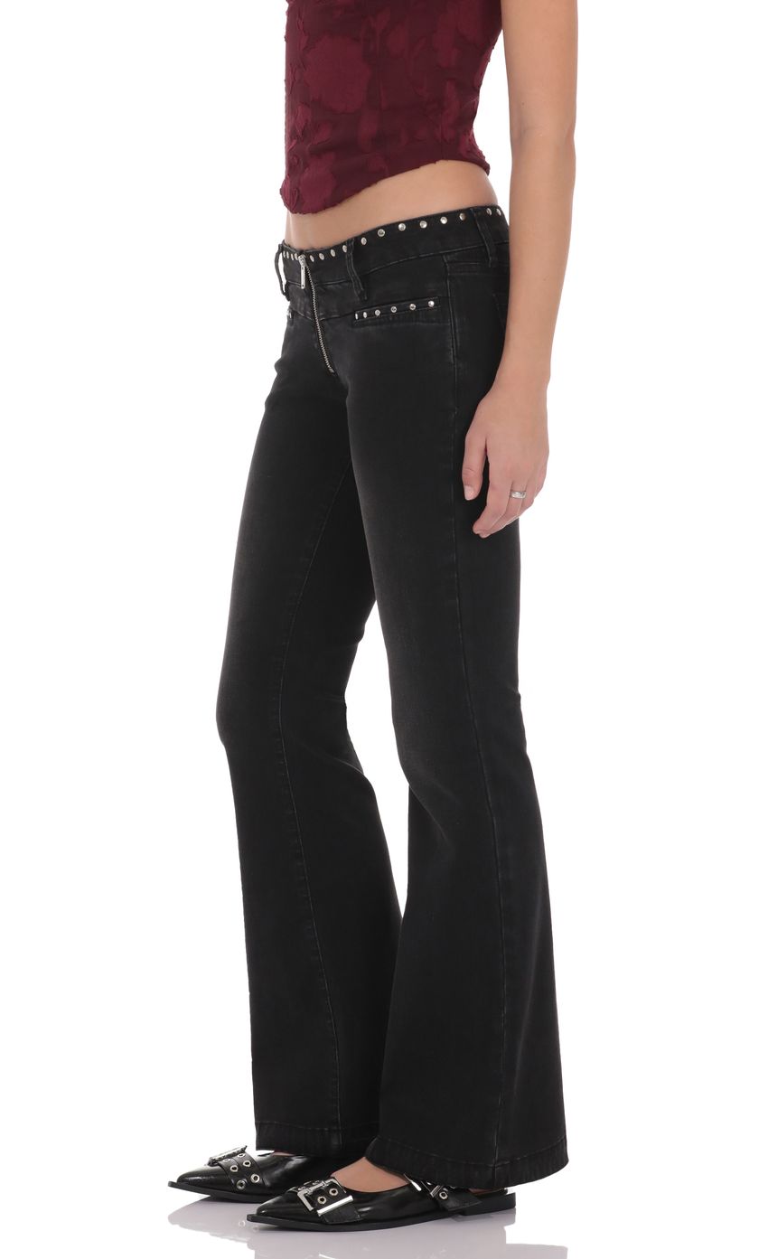 Product image for Simone Studded Low Rise Jean
