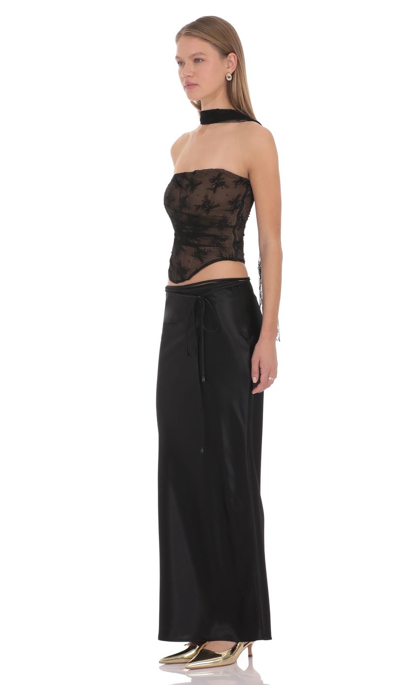 Product image for Paloma Satin Maxi Skirt