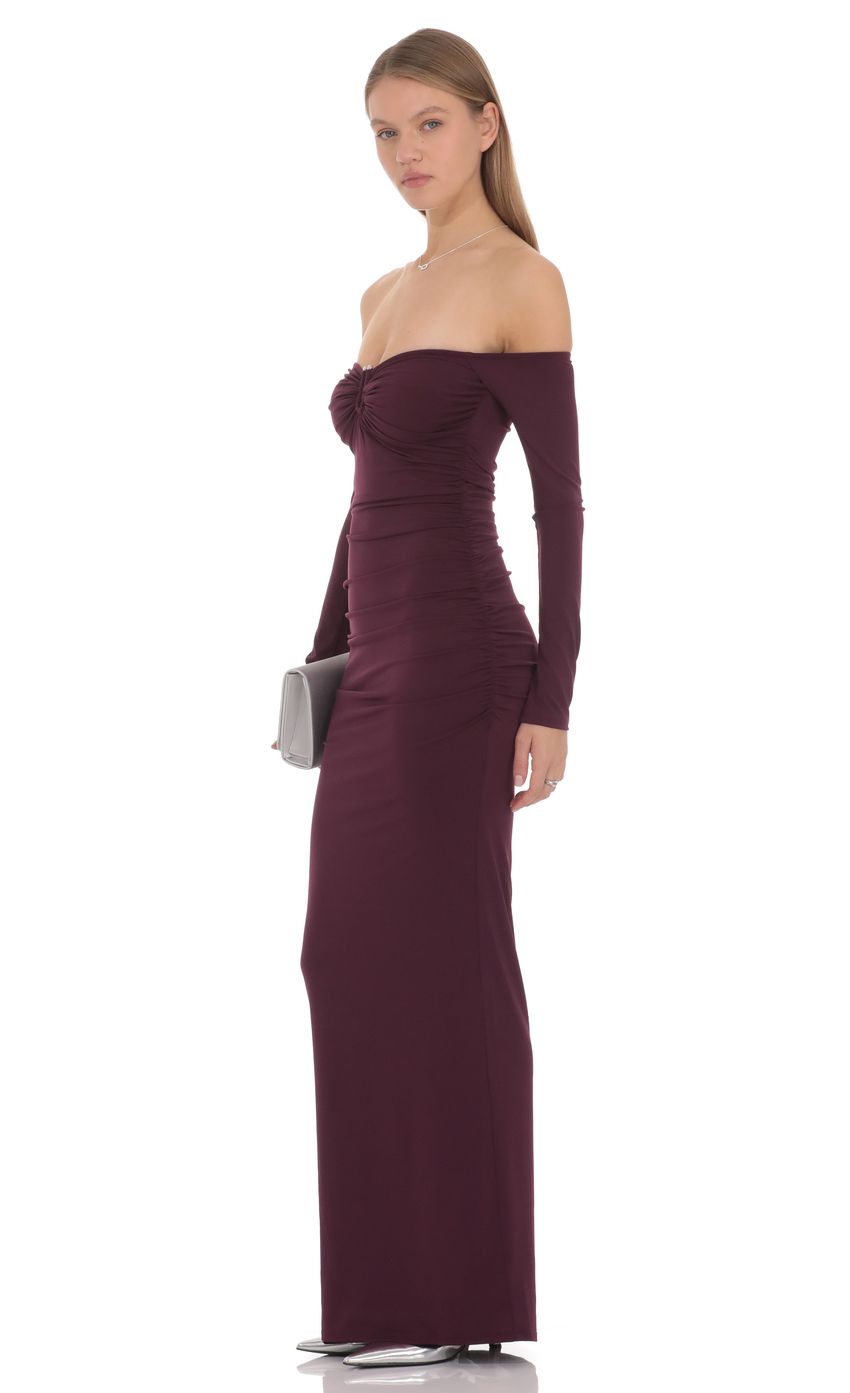 Product image for Eleanor Off-Shoulder Maxi Dress