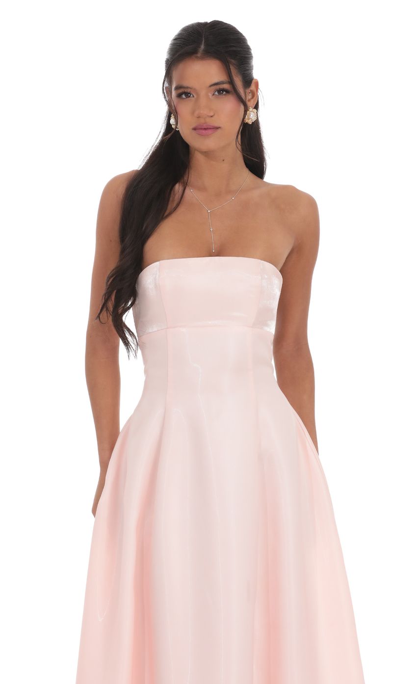 Picture Sheen Empire Waist Maxi Dress in Pink. Source: https://media-img.lucyinthesky.com/data/product-media/850xAUTO/fd7a76c3-162e-4fd9-86f9-3fbd99d45705.jpg