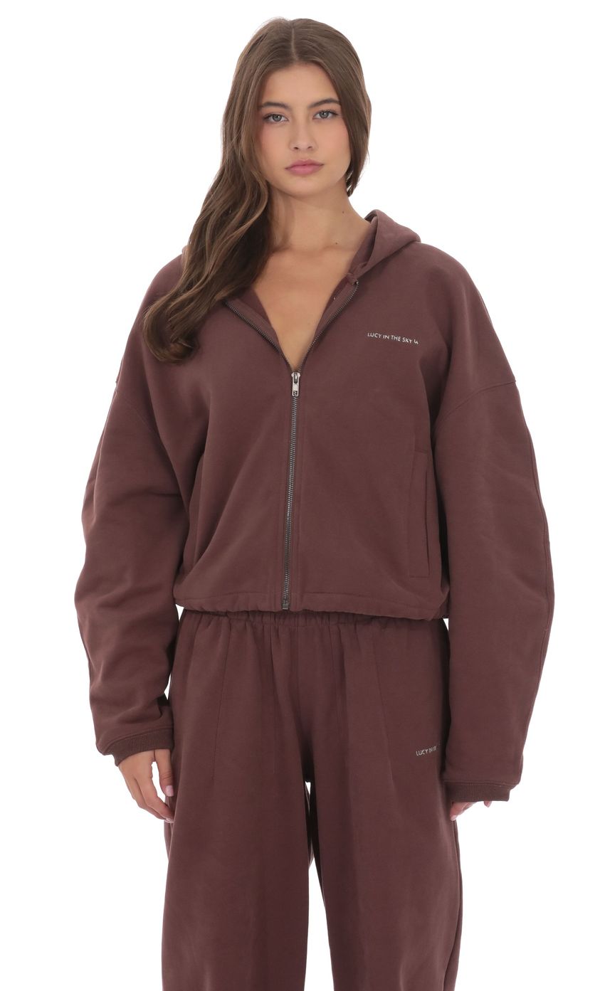 Изображение товара для Худи Lucy in the Sky в коричневом цвете