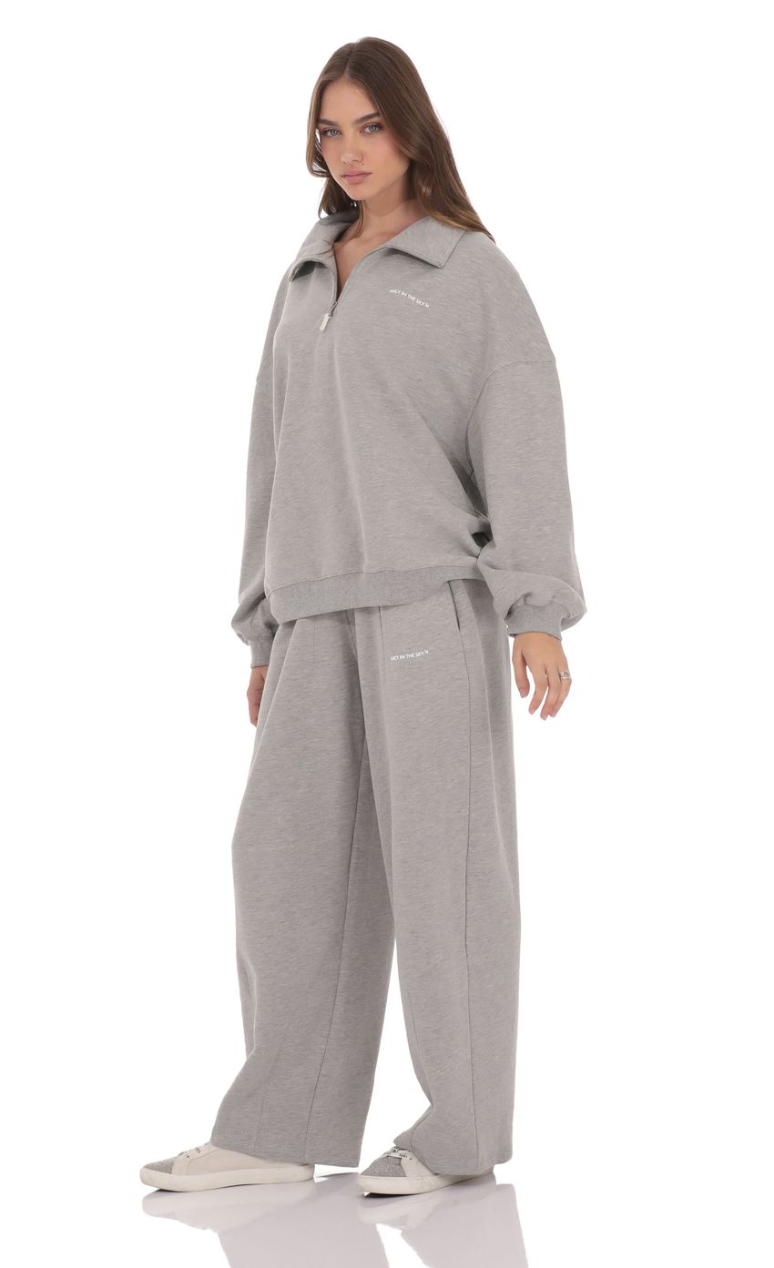 Изображение товара для Спортивные брюки в сером цвете