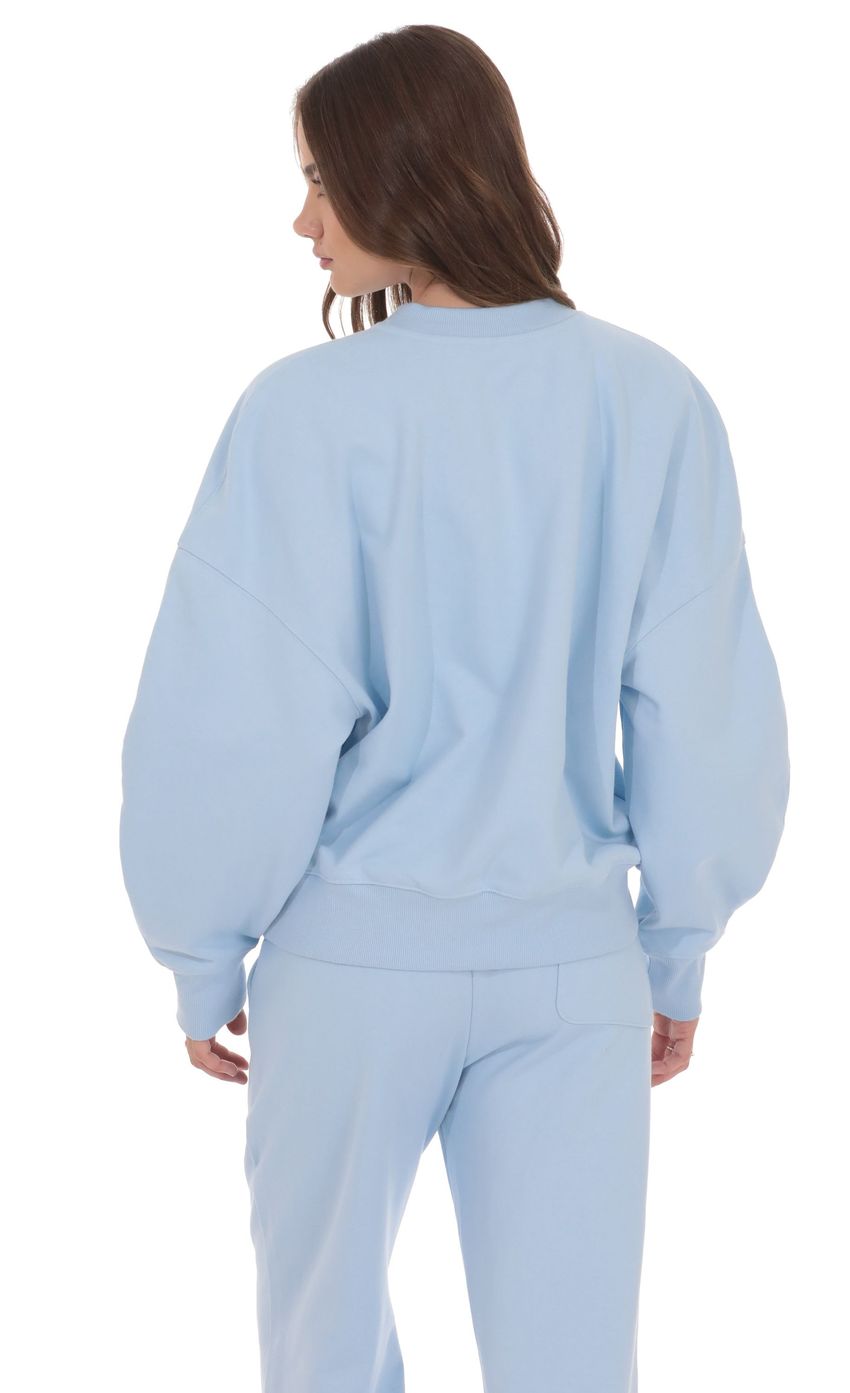 Изображение товара для Свитшот Lucy in the Sky в синем цвете