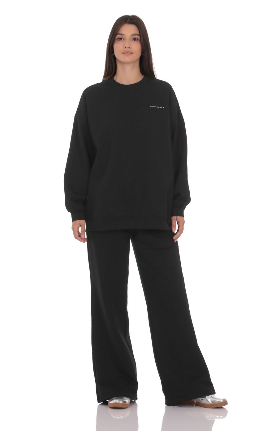Изображение товара для Свитшот Lucy in the Sky в черном цвете