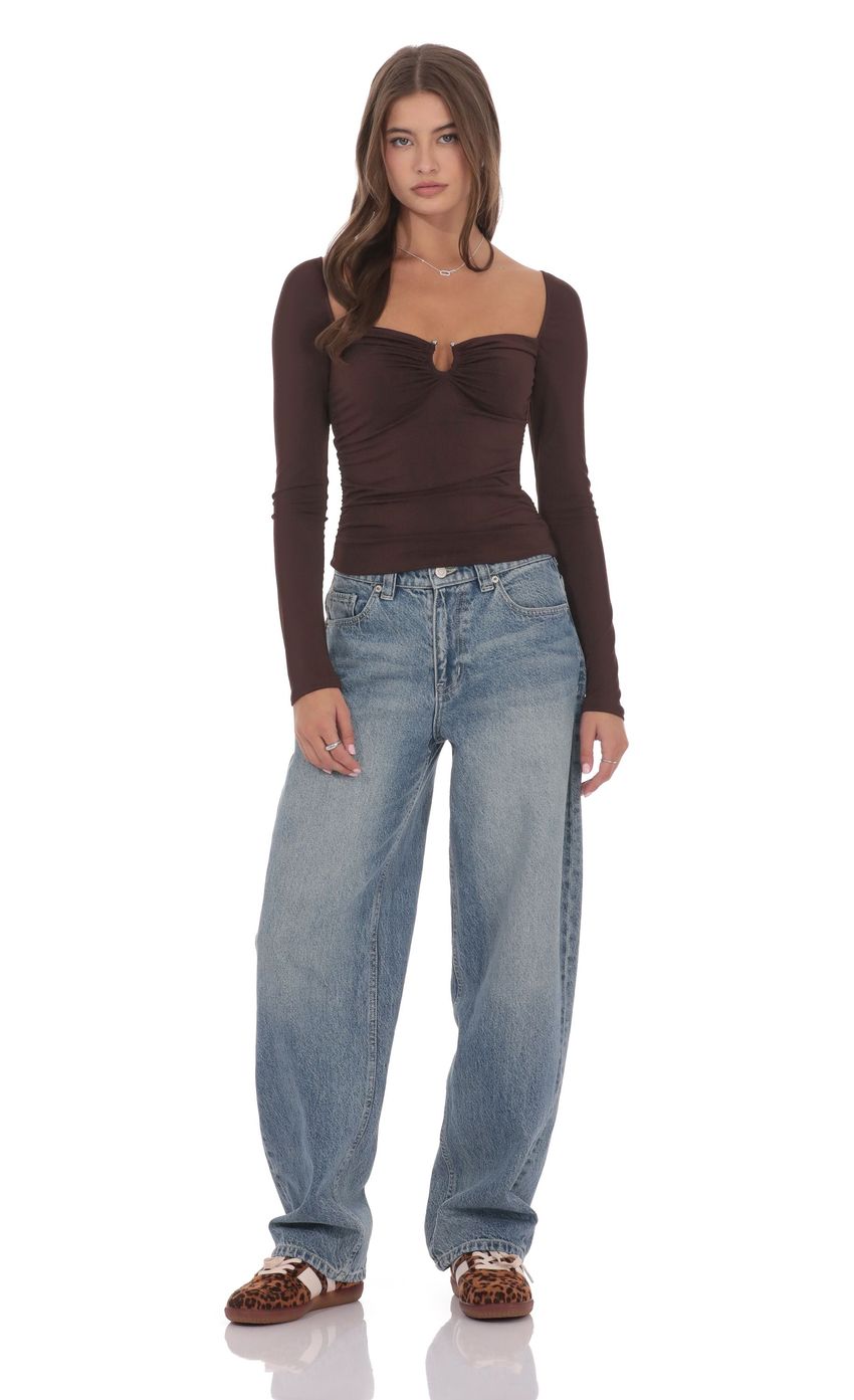 Изображение товара для Топ с квадратным вырезом