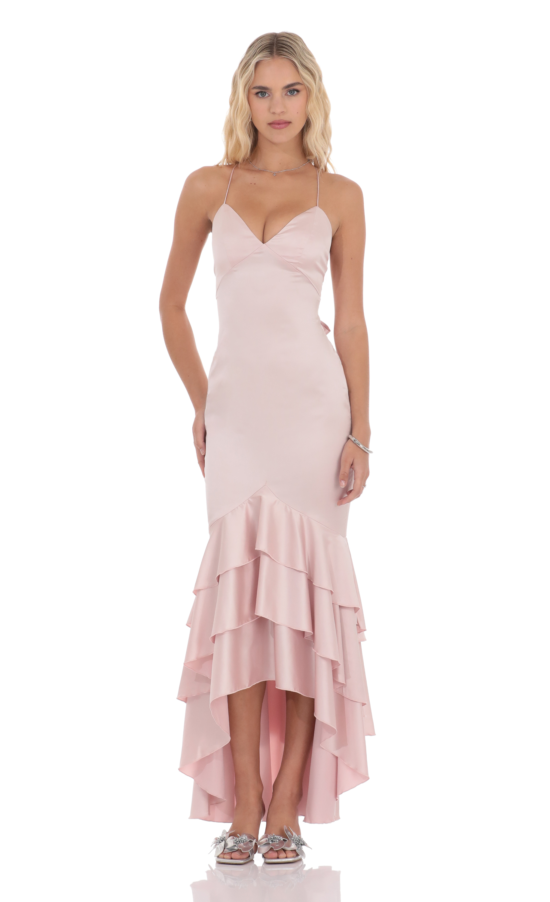 black long victorian dress Reveloire® Elegant Fishtail Dress with Backless and Fitted Cut – Reveloire main image 0