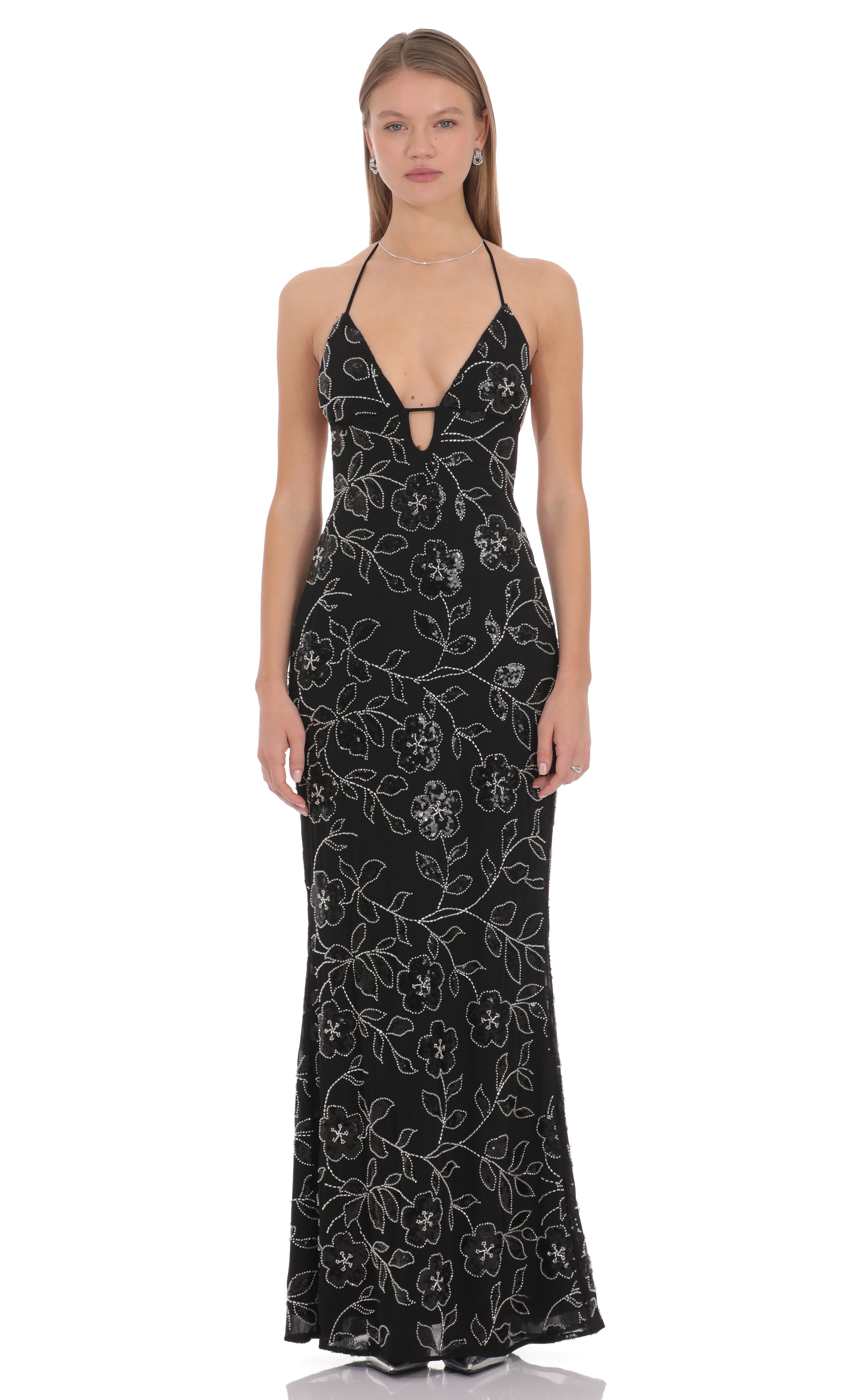 Search Results For Black No Slit Maxi Dresses